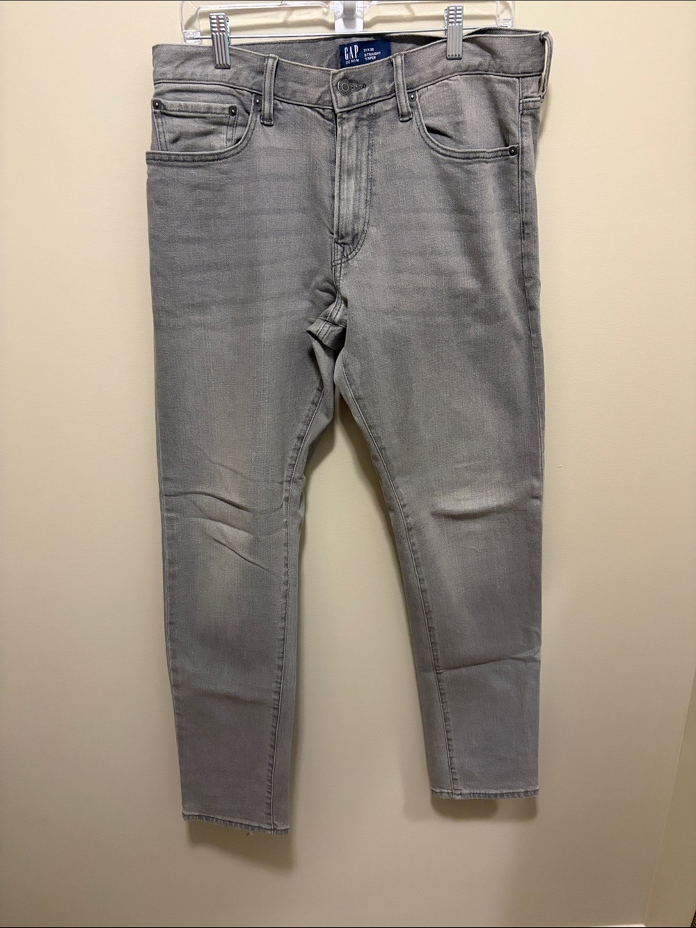 GAP Men's Light Gray Skinny Jeans
